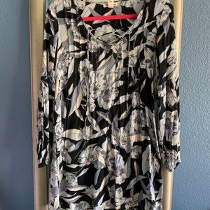 BillaBong long sleeve dress
